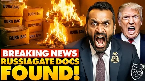 Secrets in the Burn Bags: Inside Kash Patel's Search for Truth in the Trump-Russia Probe Cover